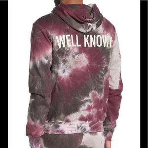 Well Known Houston Tie Dye Pullover Hoodie